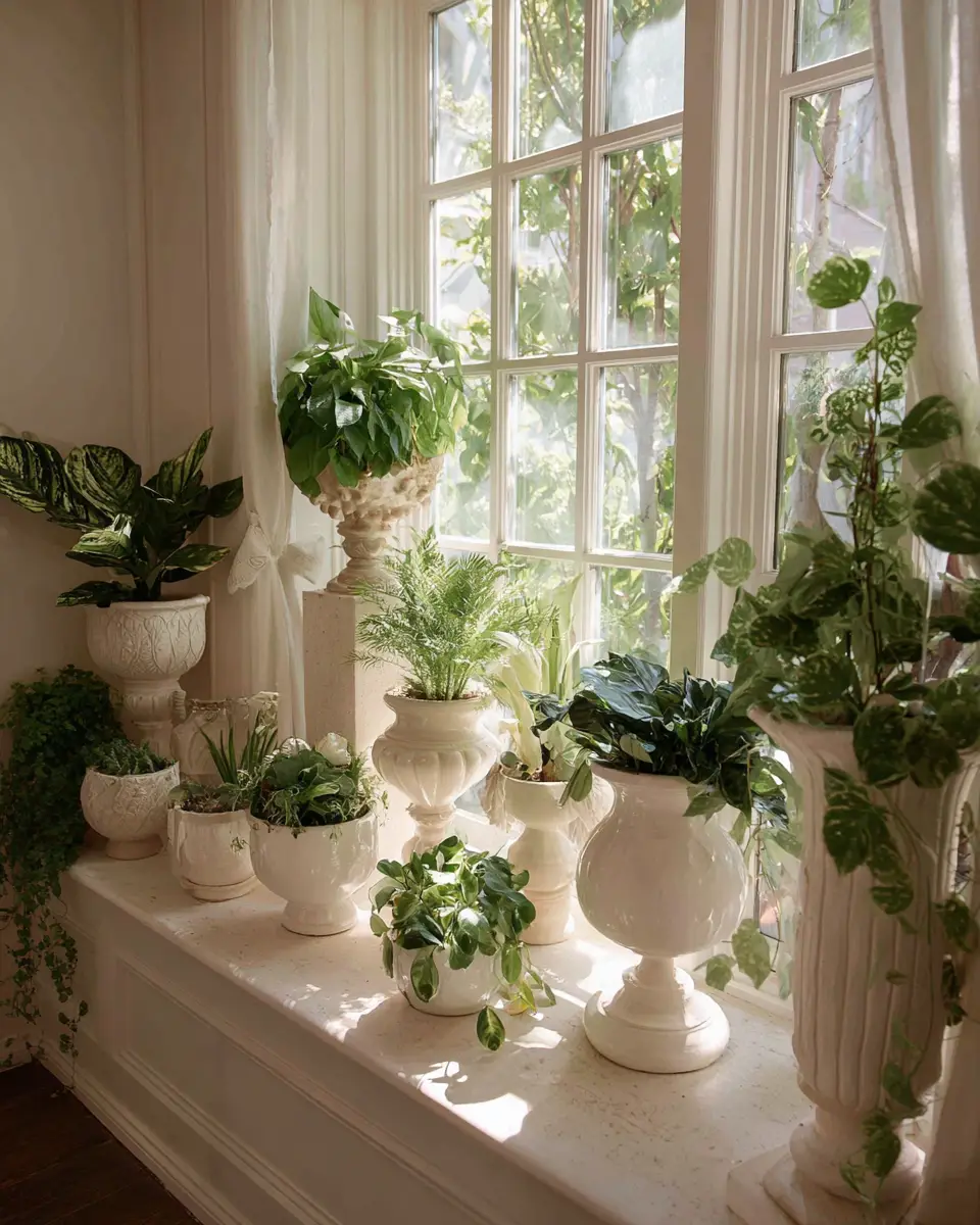 Ivory Vintage Garage Decor Ideas