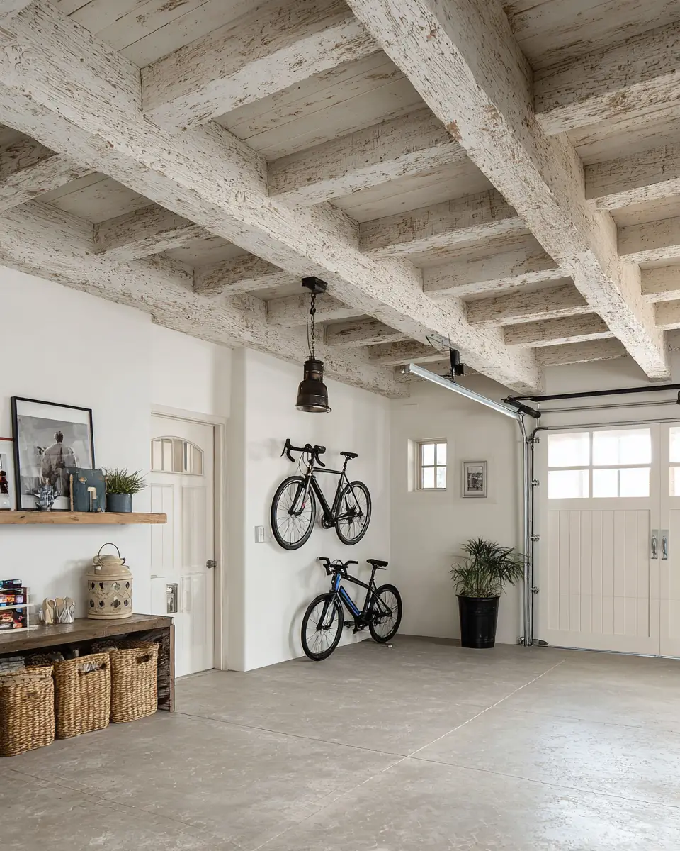 Ivory Vintage Garage Decor Ideas