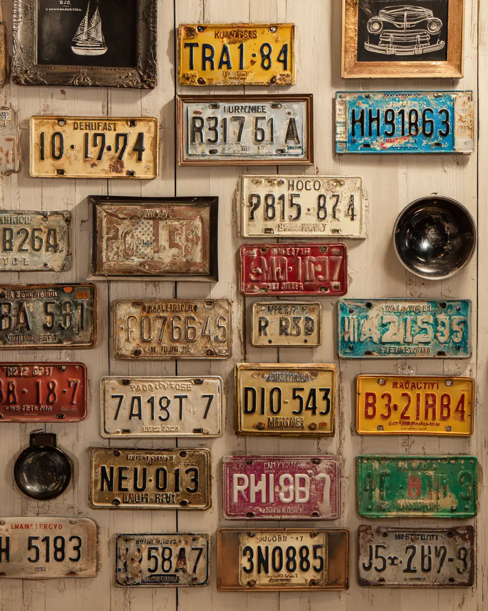 Ivory Vintage Garage Decor Ideas