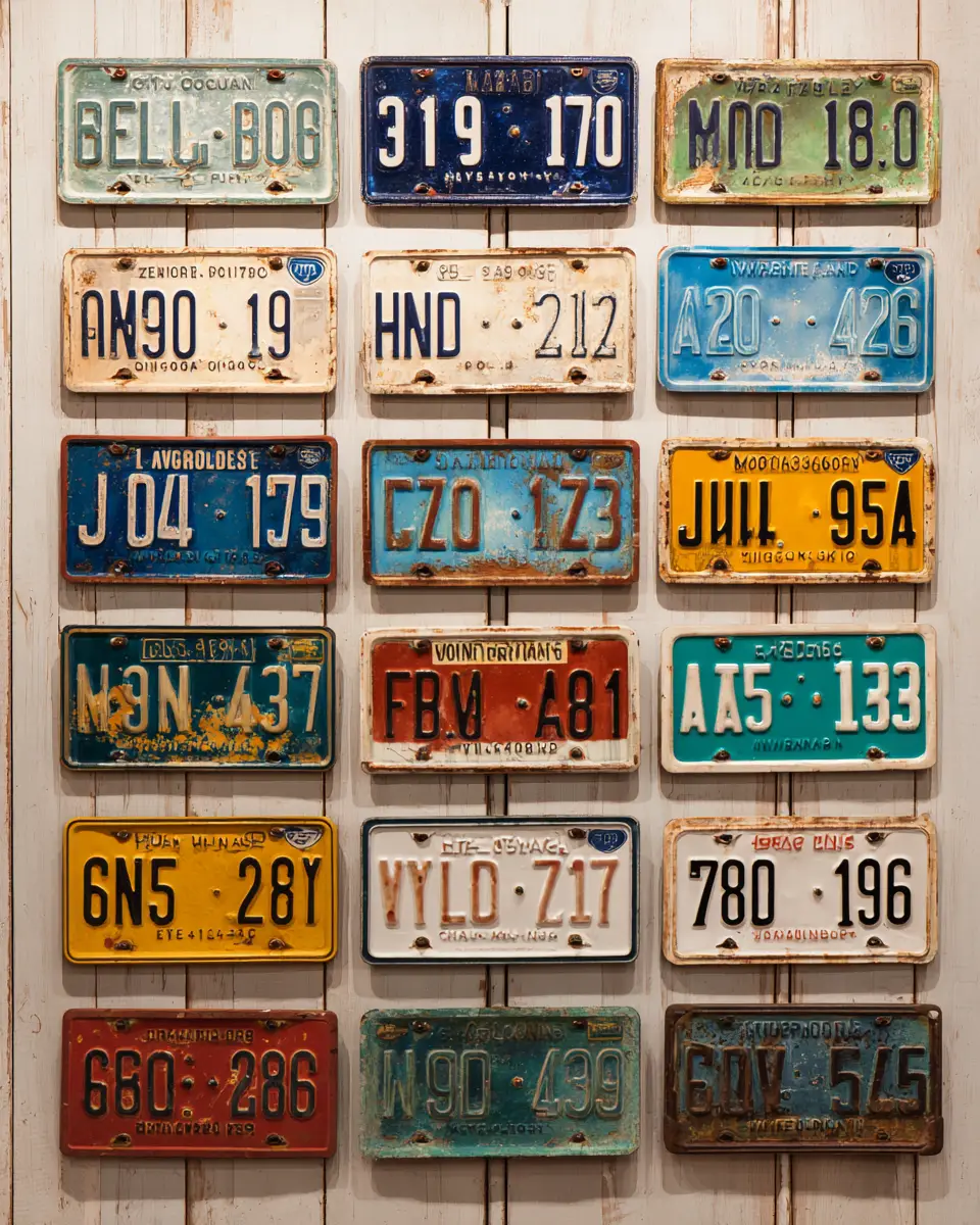 Ivory Vintage Garage Decor Ideas