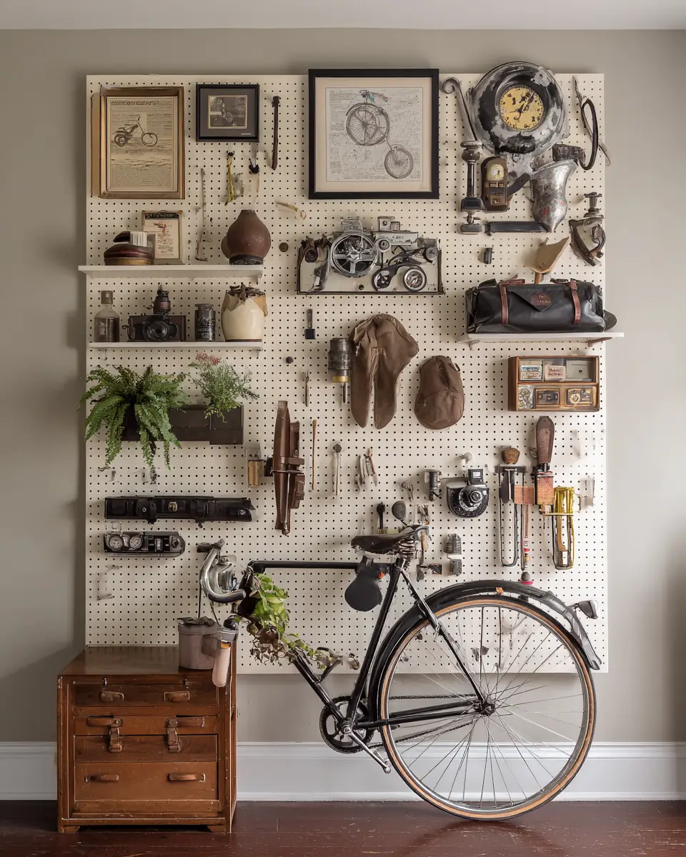 Ivory Vintage Garage Decor Ideas