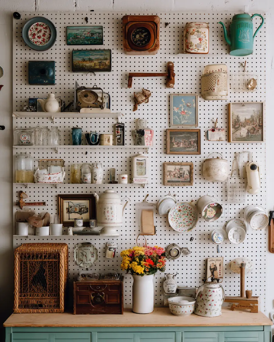 Ivory Vintage Garage Decor Ideas