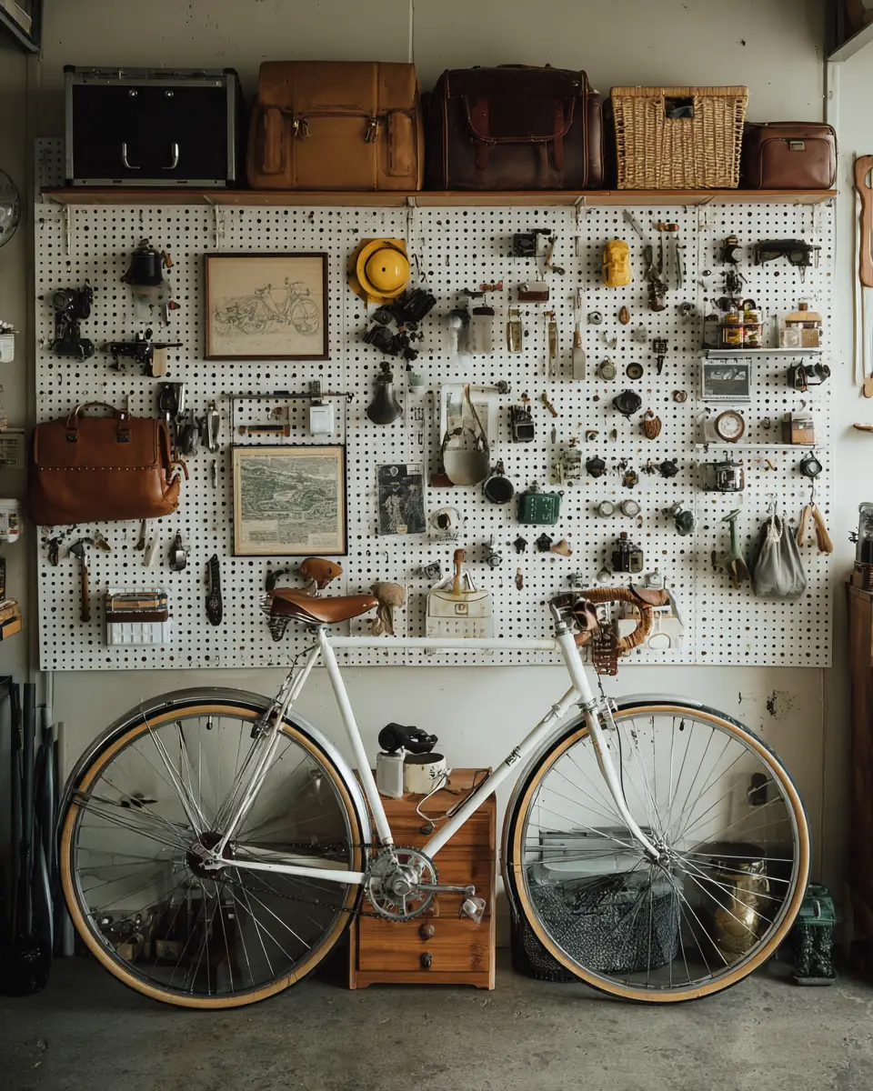 Ivory Vintage Garage Decor Ideas