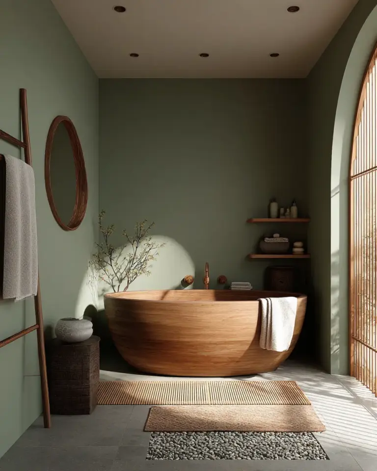 Japandi Bathroom Decor Ideas - Featured