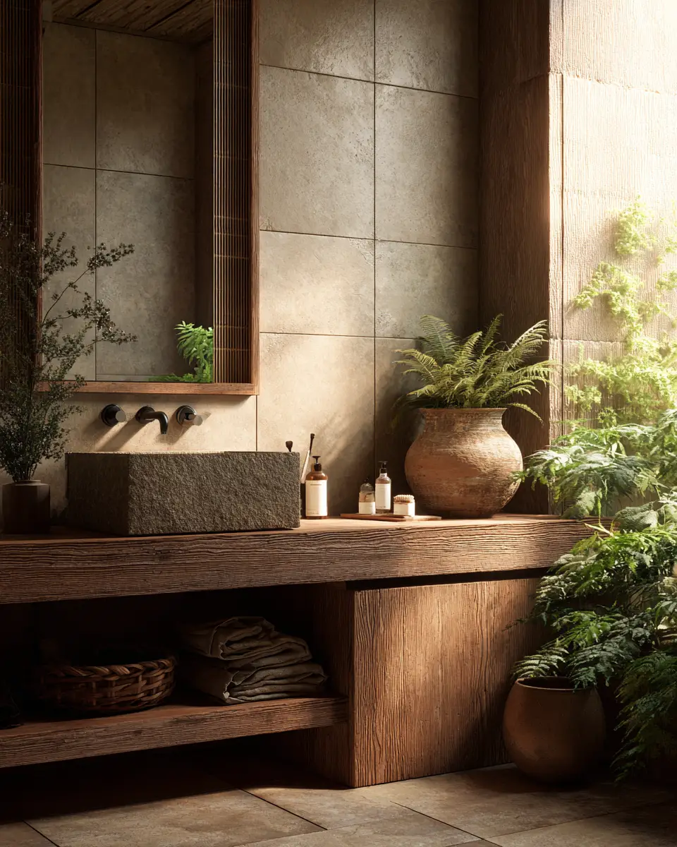 Japandi Bathroom Decor Ideas