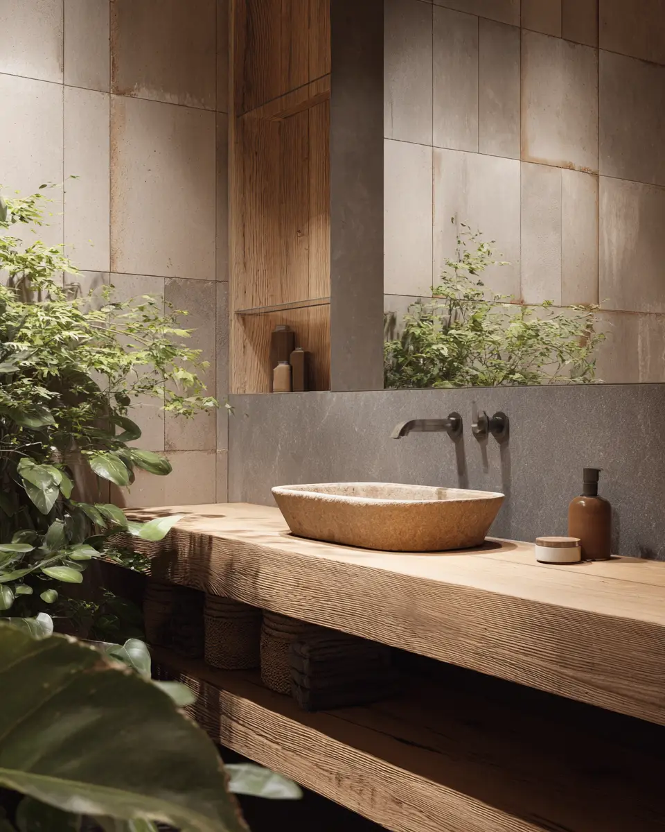 Japandi Bathroom Decor Ideas