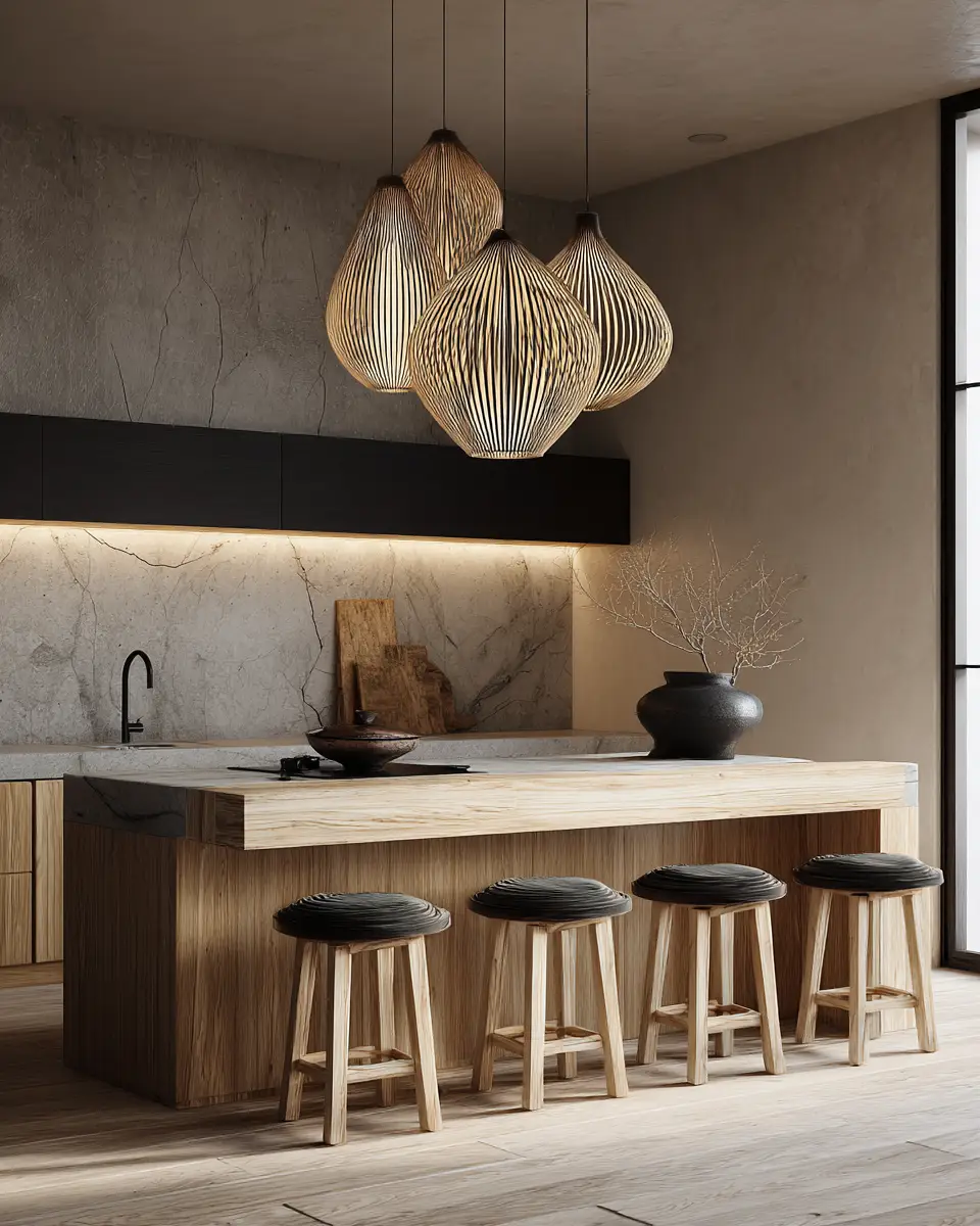 Japandi Kitchen Decor Ideas