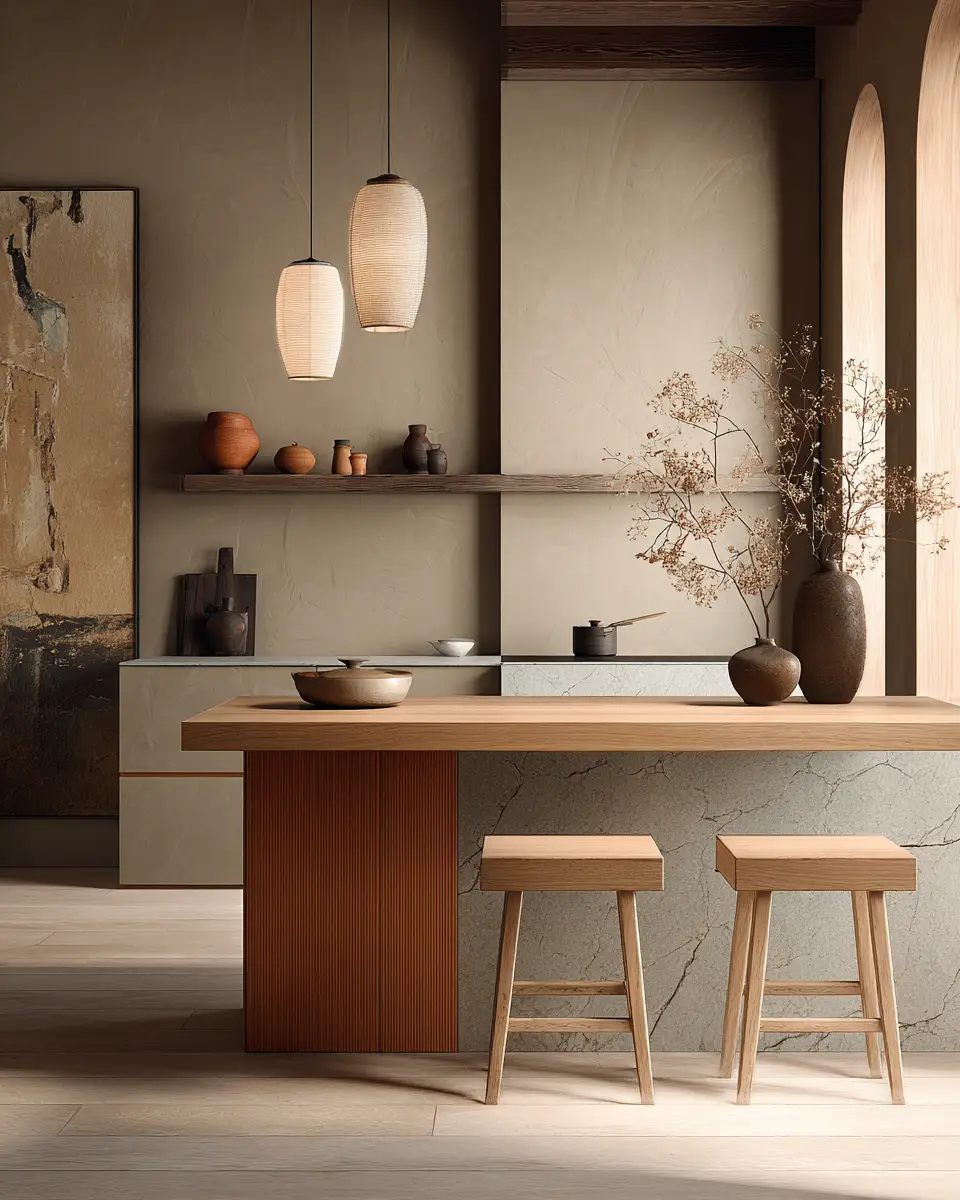 Japandi Kitchen Decor Ideas