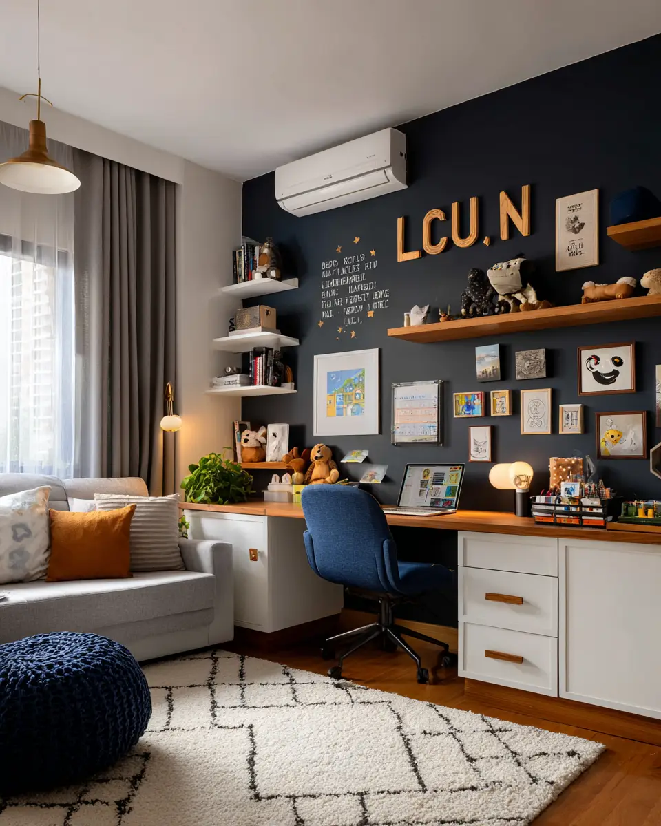 Kid-Friendly Home Office Decor Ideas