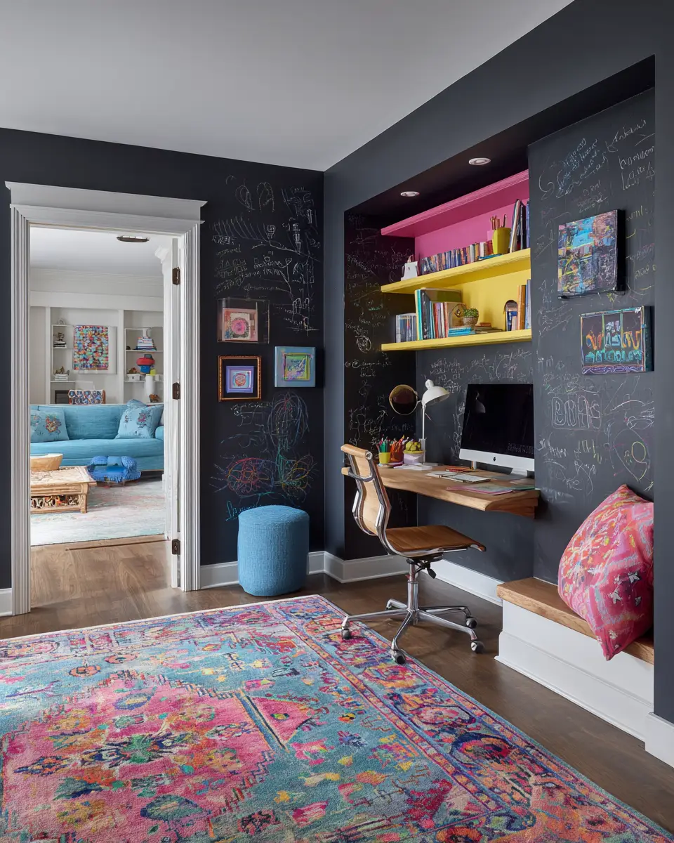 Kid-Friendly Home Office Decor Ideas