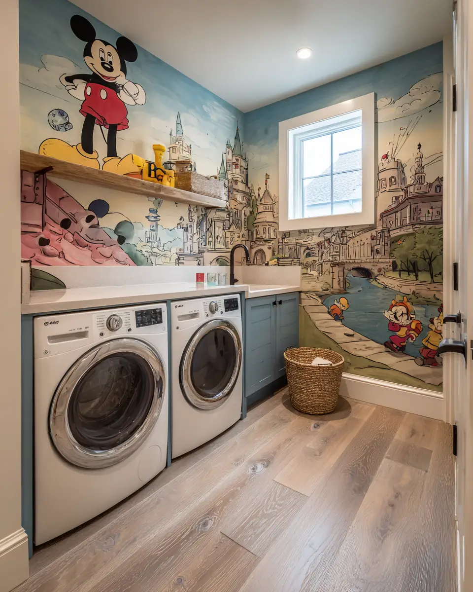 Kid-Friendly Laundry Room Decor Ideas