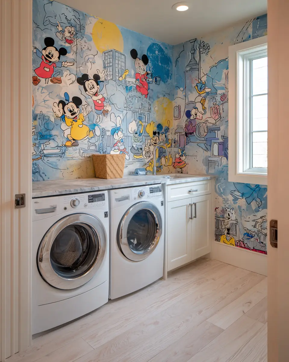 Kid-Friendly Laundry Room Decor Ideas