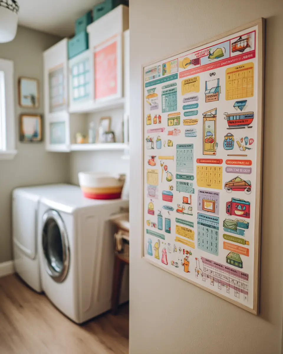 Kid-Friendly Laundry Room Decor Ideas