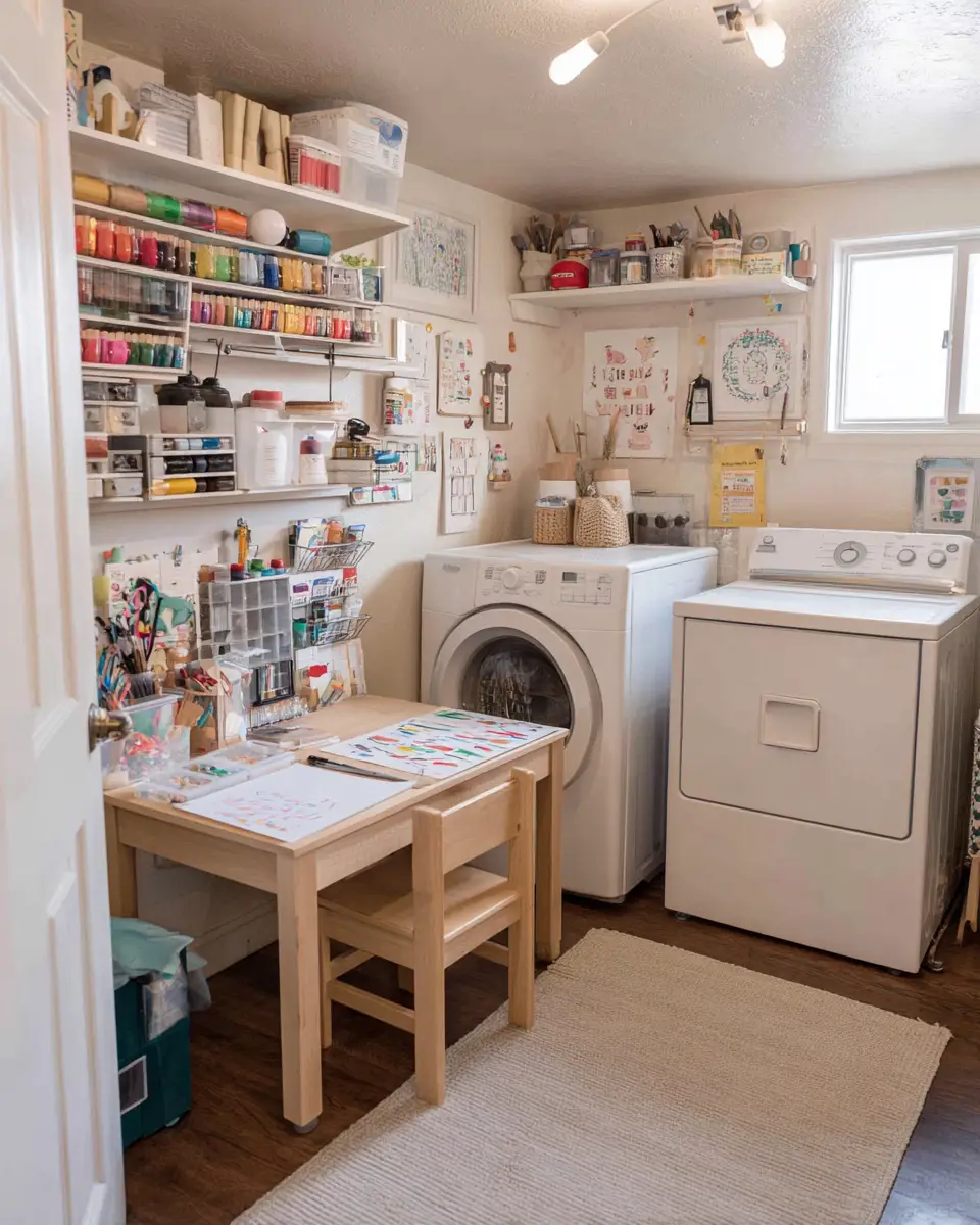 Kid-Friendly Laundry Room Decor Ideas