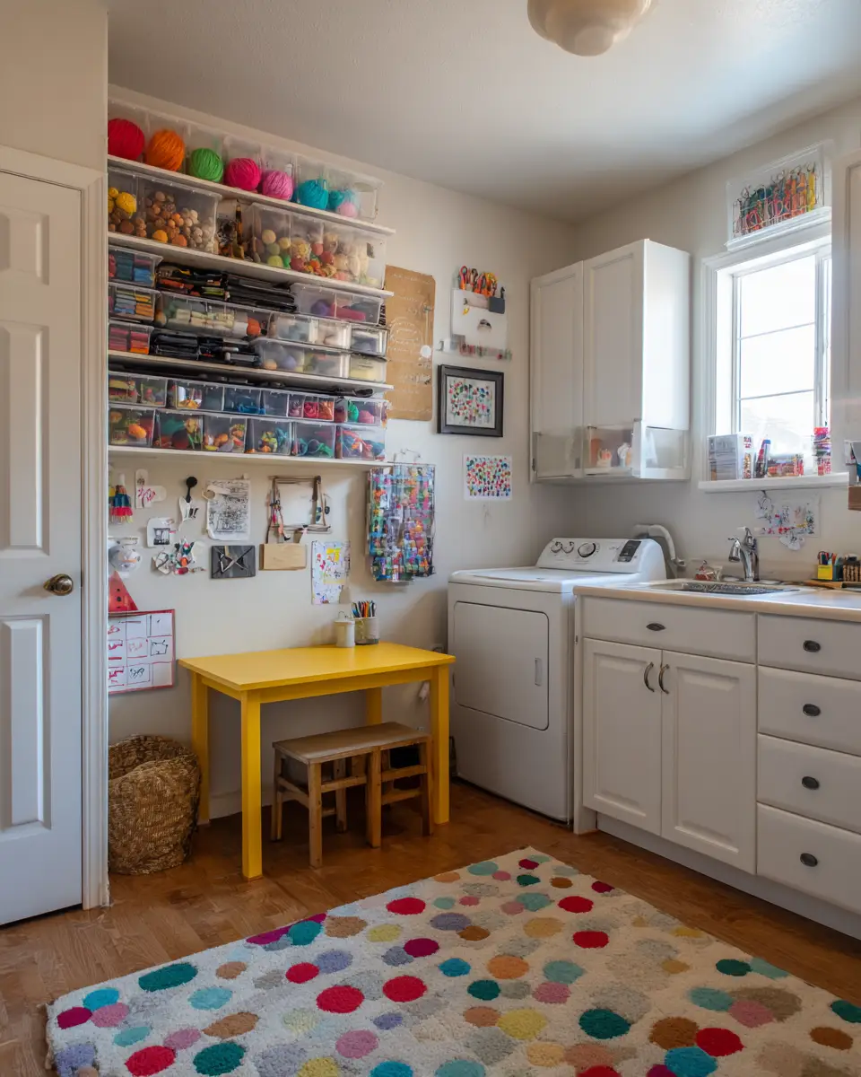 Kid-Friendly Laundry Room Decor Ideas