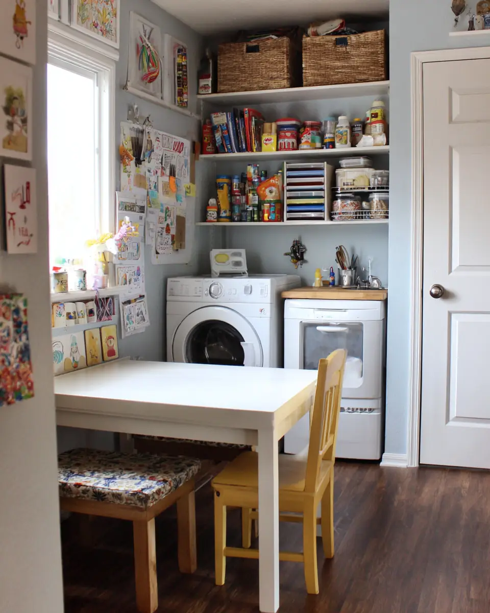 Kid-Friendly Laundry Room Decor Ideas