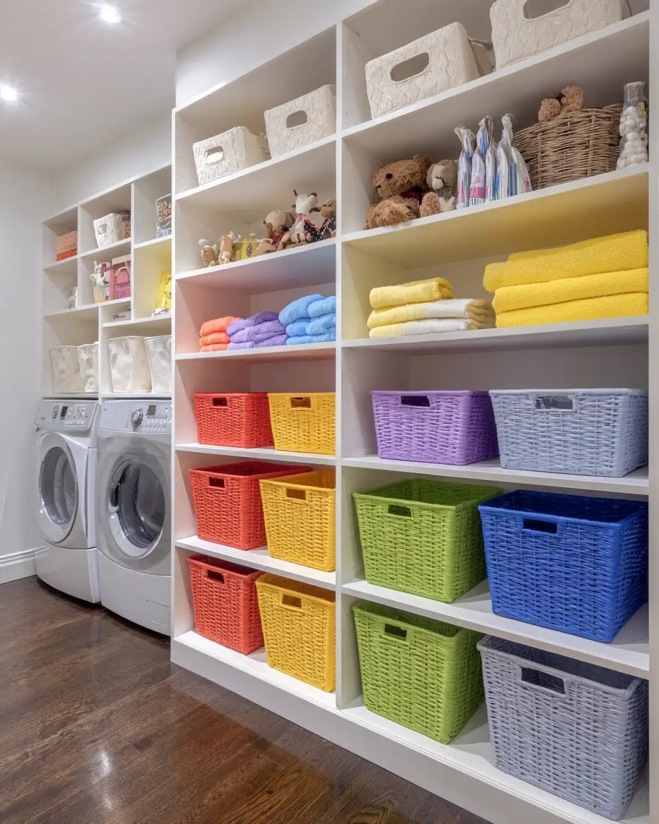 Kid-Friendly Laundry Room Decor Ideas