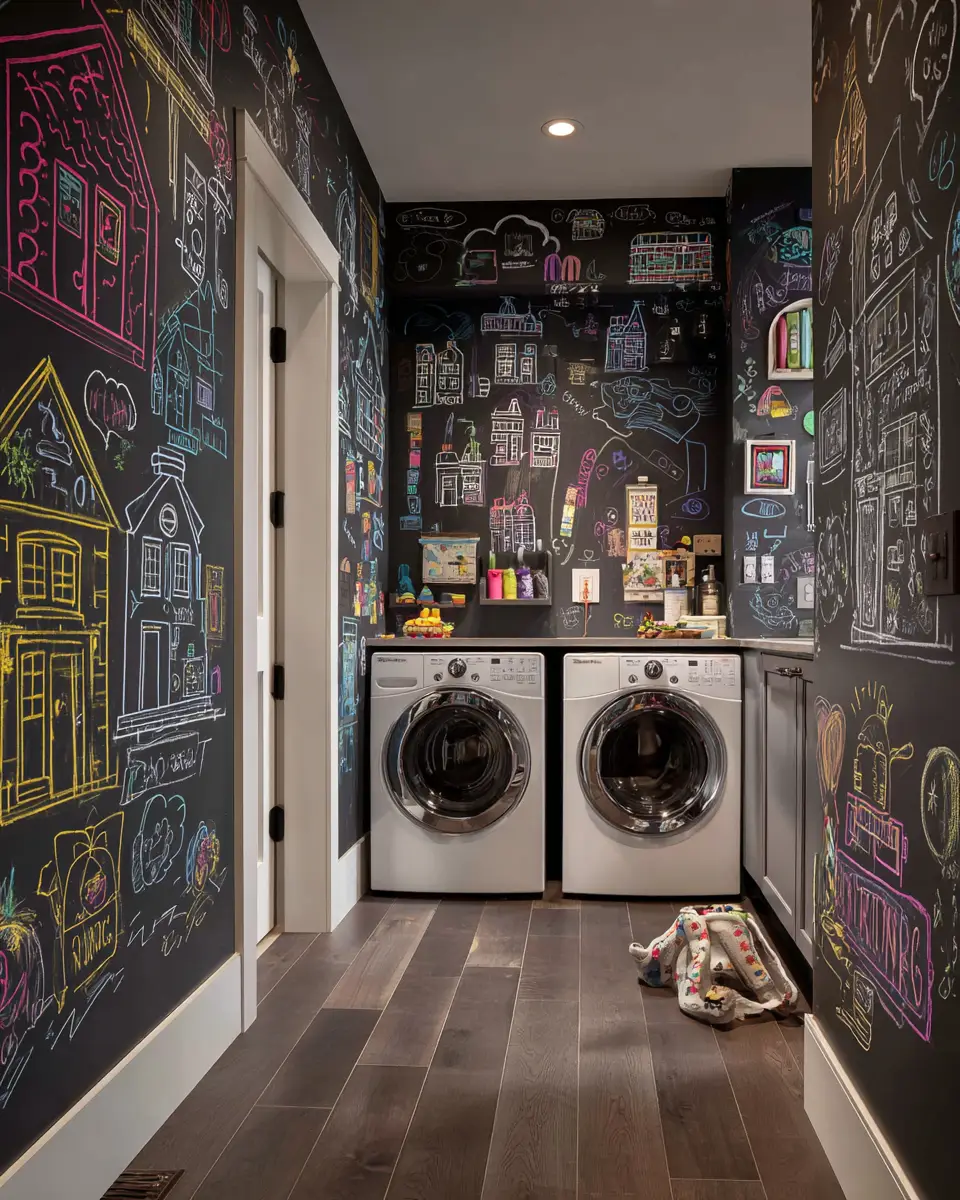 Kid-Friendly Laundry Room Decor Ideas