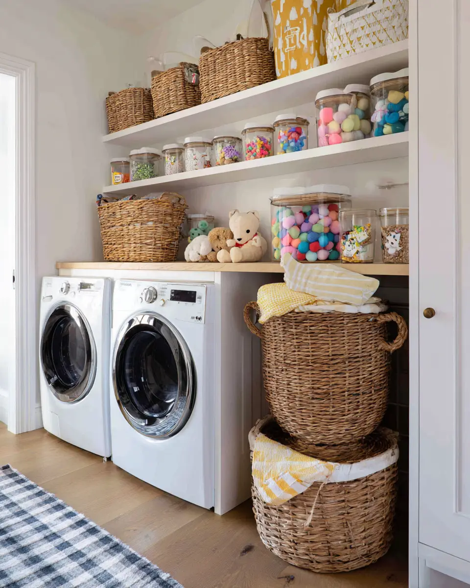 Kid-Friendly Laundry Room Decor Ideas