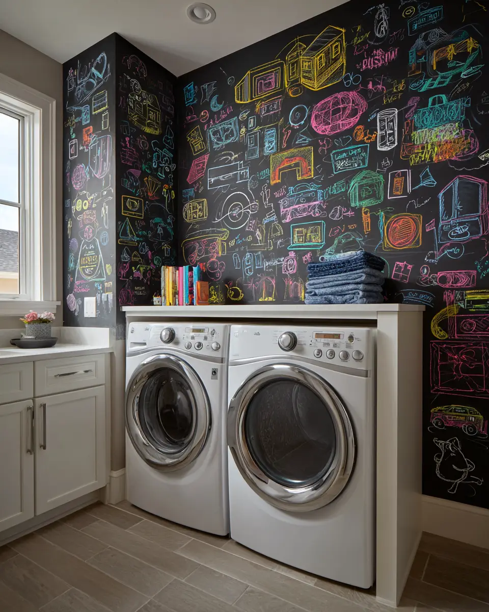Kid-Friendly Laundry Room Decor Ideas