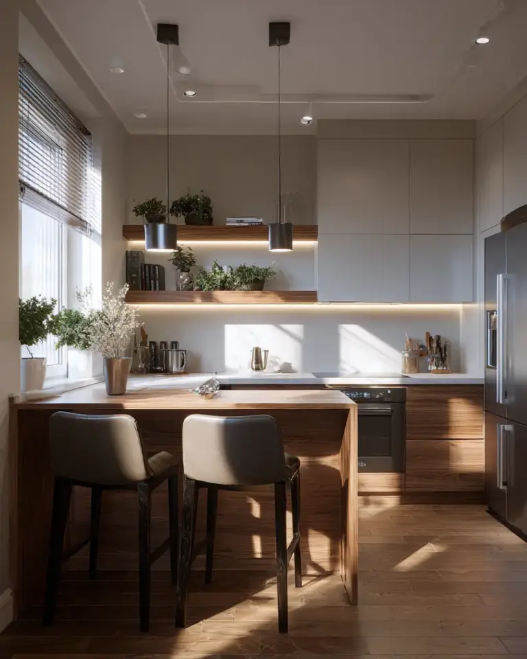 Kitchen Decor Ideas For Tiny Spaces - Featured