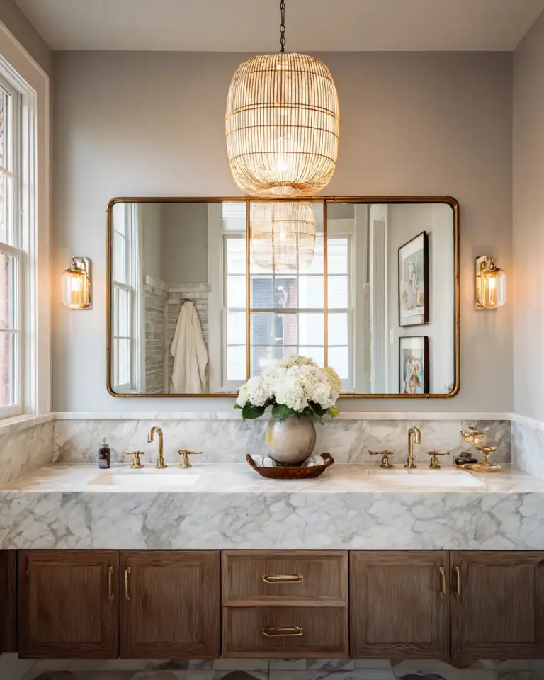 Light And Airy Bathroom Decor Ideas - Featured