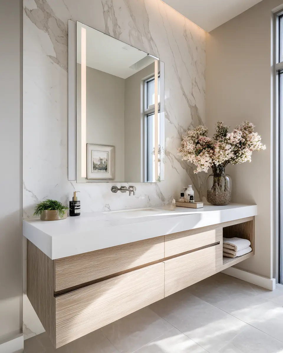 Light And Airy Bathroom Decor Ideas
