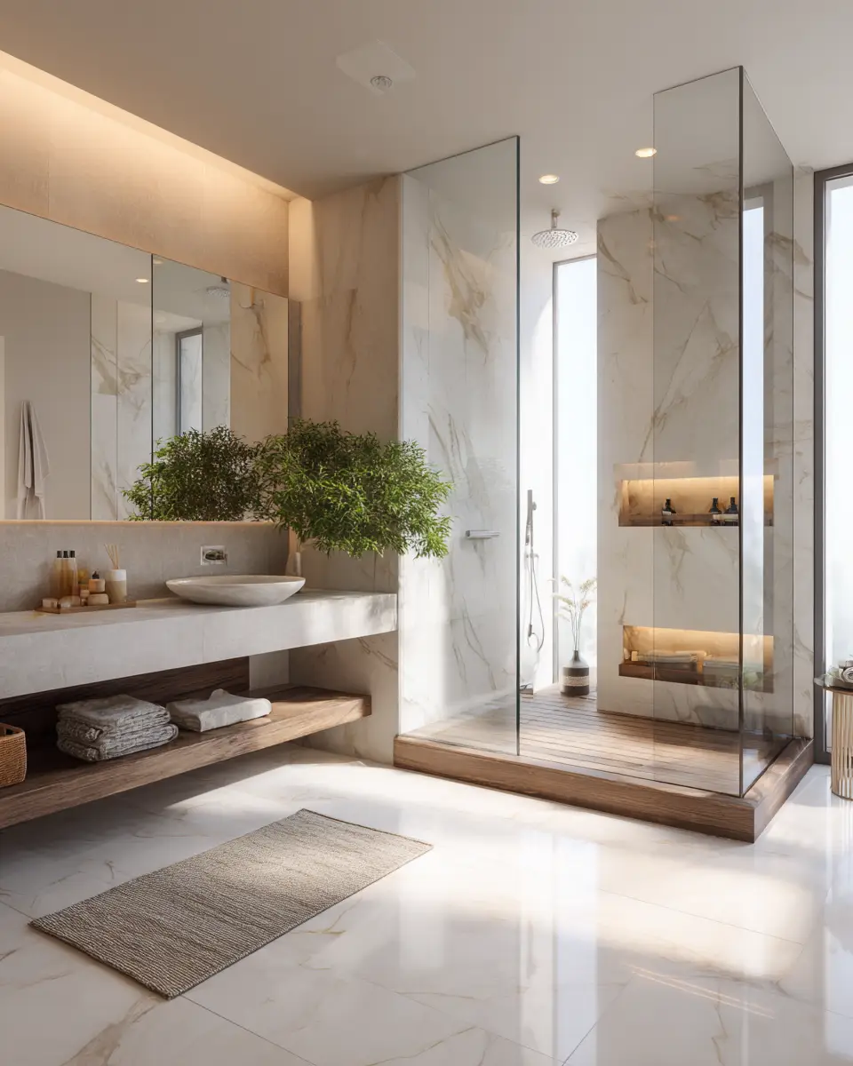 Light And Airy Bathroom Decor Ideas
