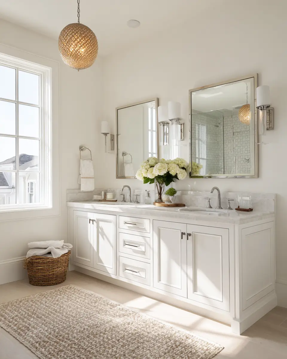 Light And Airy Bathroom Decor Ideas