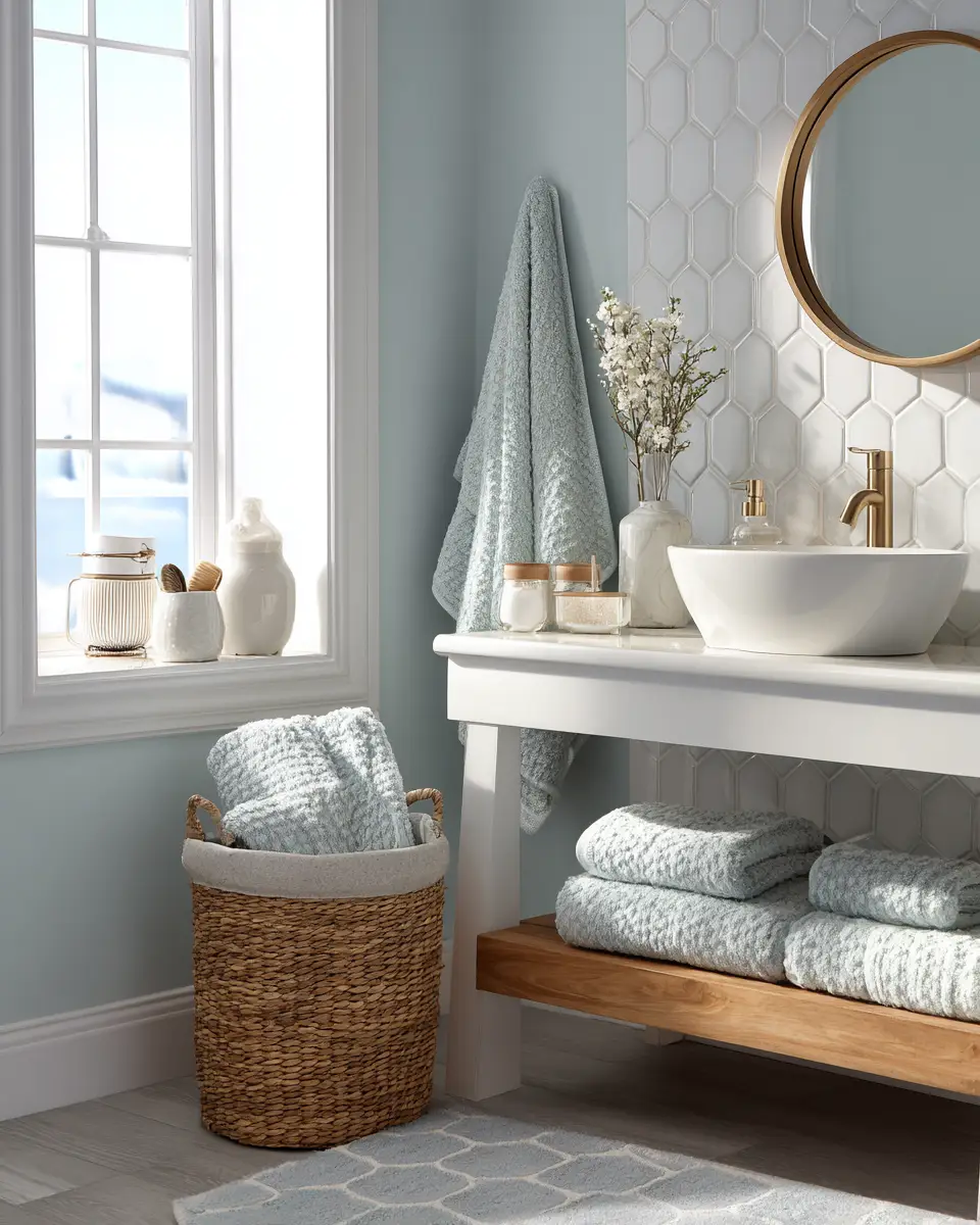 Light And Airy Bathroom Decor Ideas