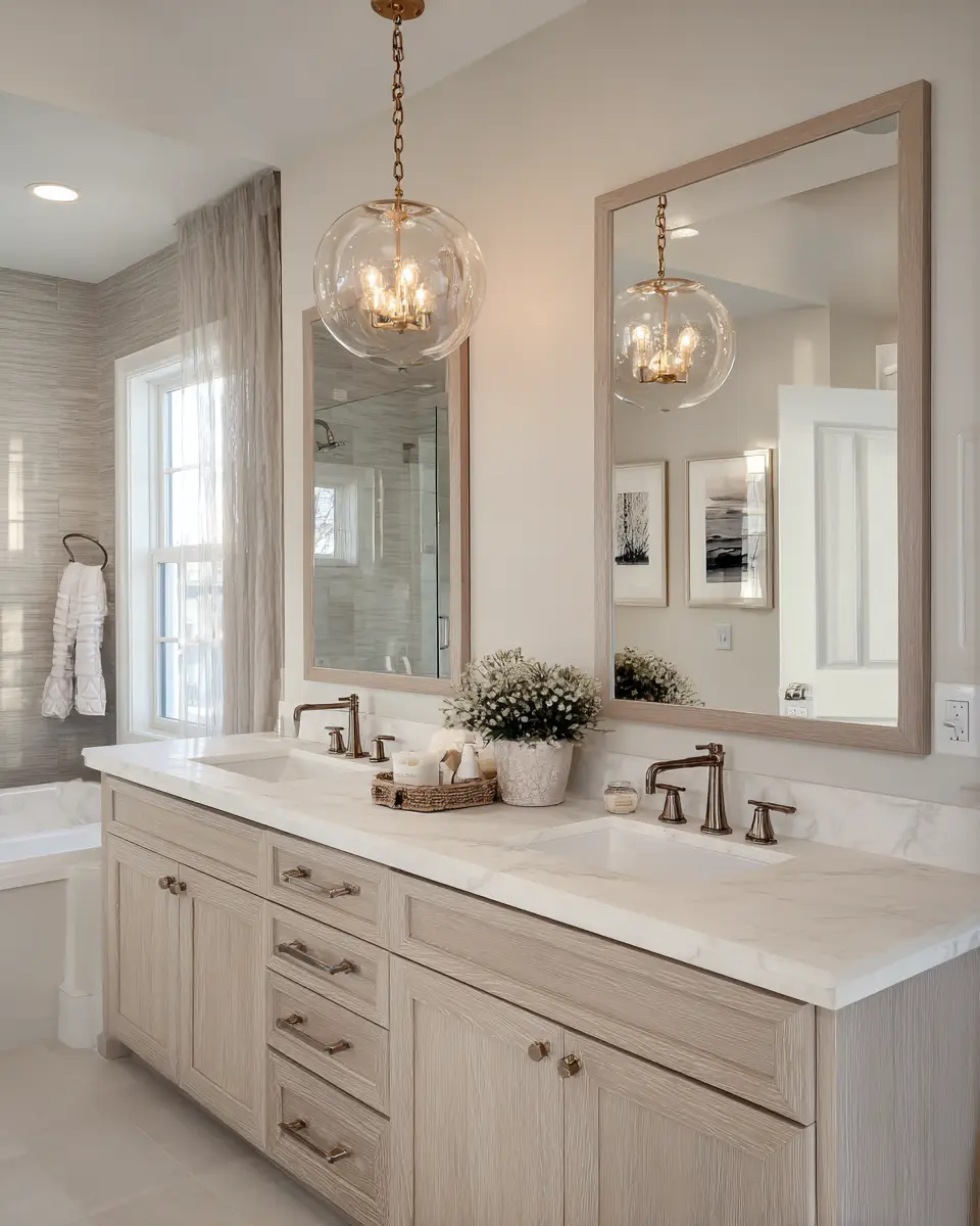 Light And Airy Bathroom Decor Ideas