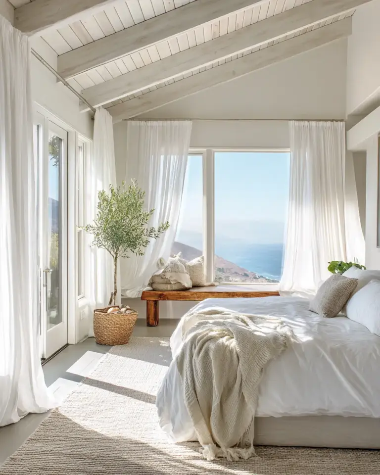 Long Coastal Bedroom Decor Ideas - Featured