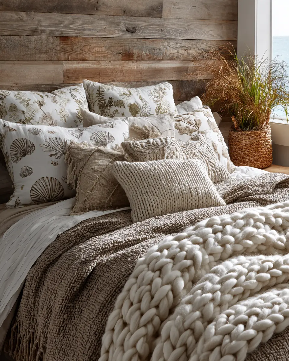 Long Coastal Bedroom Decor Ideas