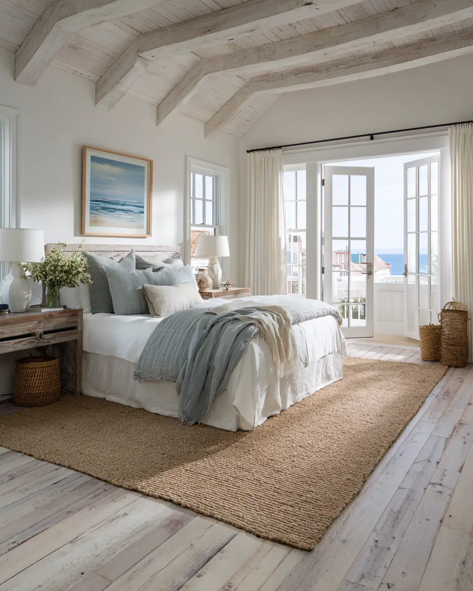 Long Coastal Bedroom Decor Ideas