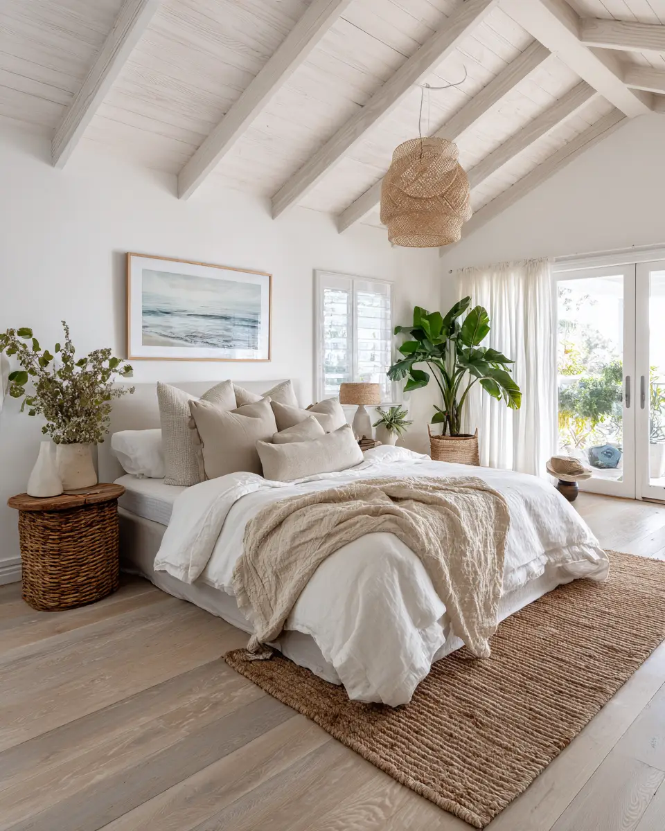 Long Coastal Bedroom Decor Ideas