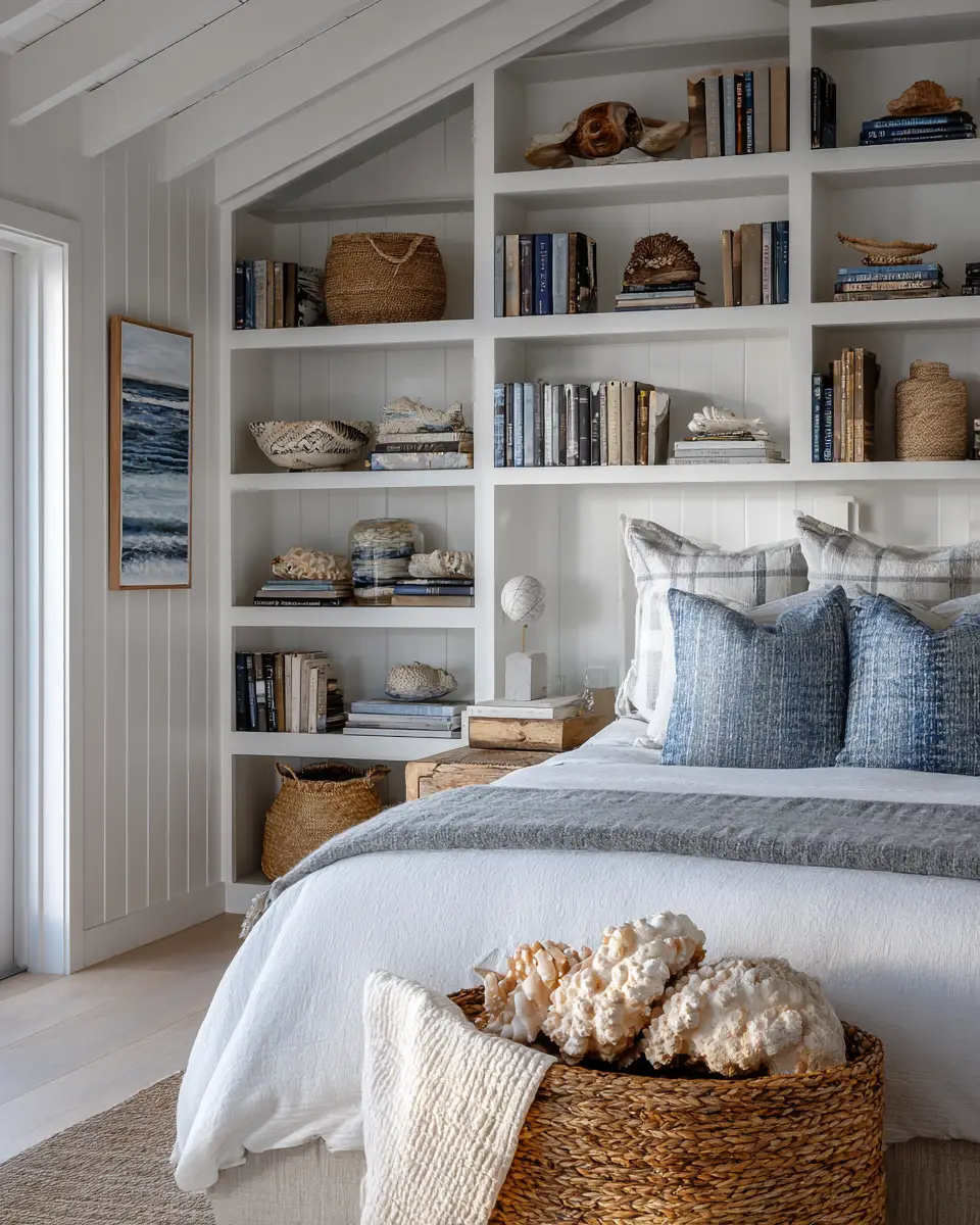 Long Coastal Bedroom Decor Ideas