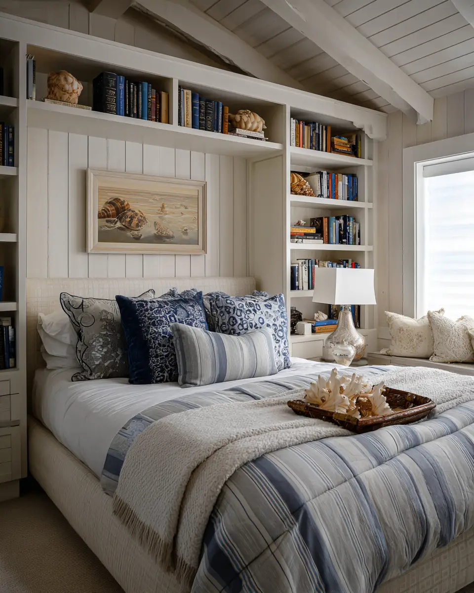 Long Coastal Bedroom Decor Ideas