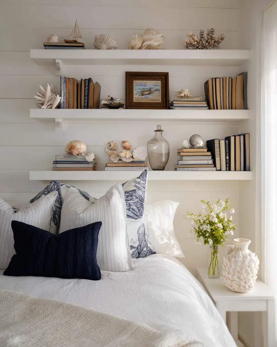 Long Coastal Bedroom Decor Ideas
