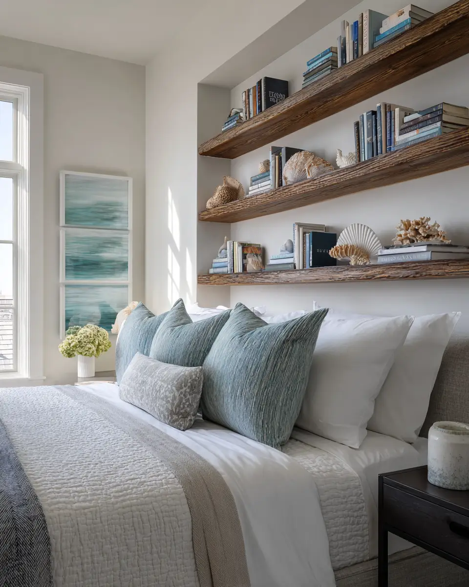 Long Coastal Bedroom Decor Ideas