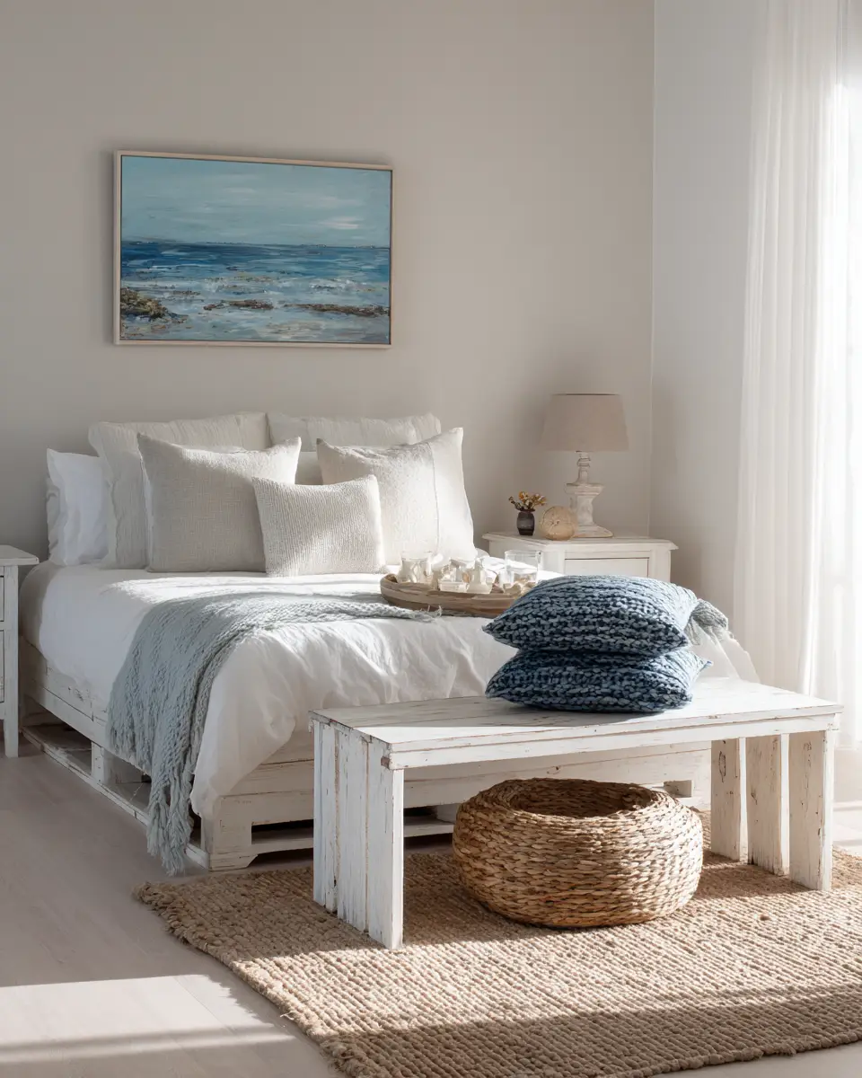 Long Coastal Bedroom Decor Ideas