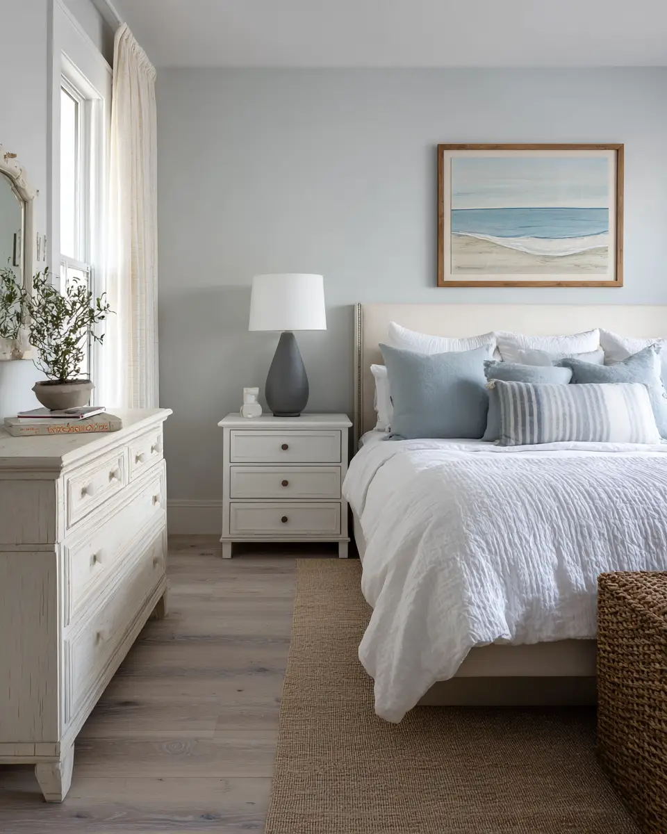 Long Coastal Bedroom Decor Ideas