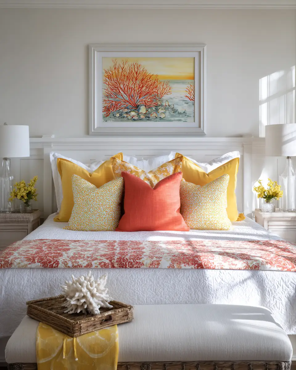 Long Coastal Bedroom Decor Ideas
