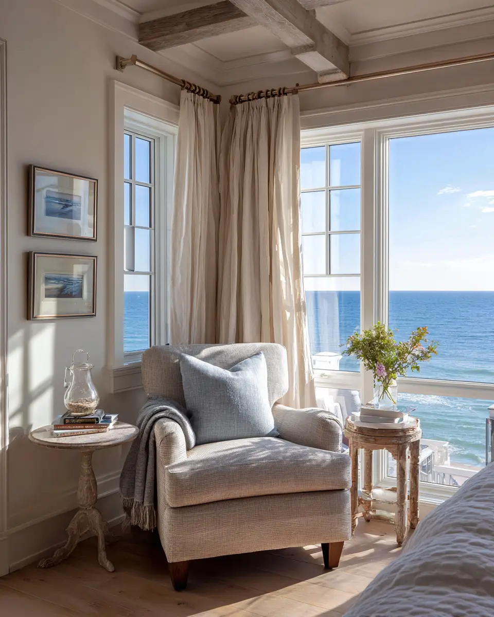 Long Coastal Bedroom Decor Ideas