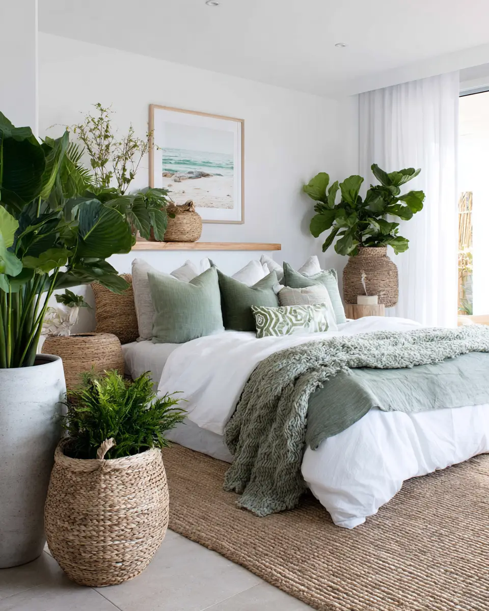 Long Coastal Bedroom Decor Ideas