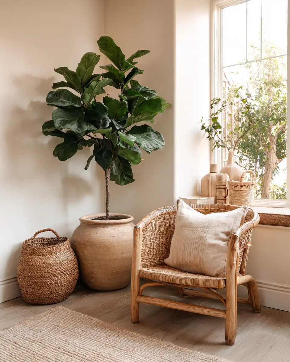 Long Japandi Living Room Decor Ideas