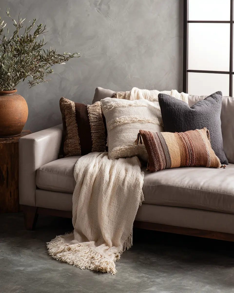 Long Japandi Living Room Decor Ideas