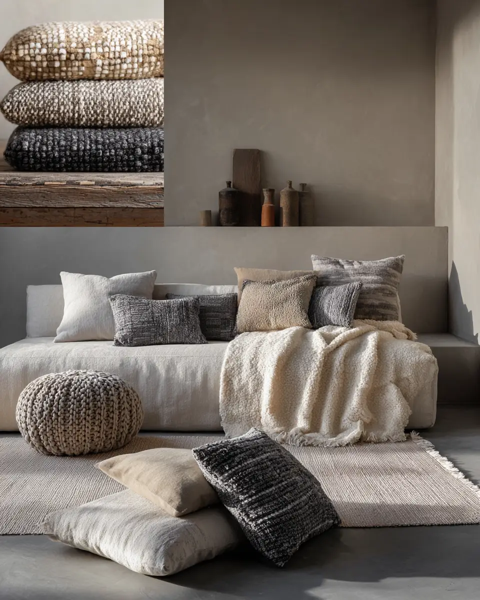 Long Japandi Living Room Decor Ideas