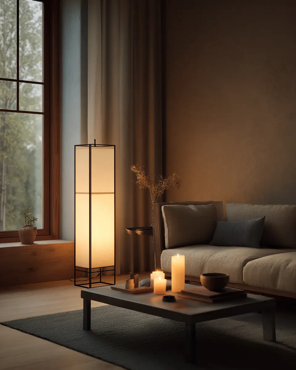 Long Japandi Living Room Decor Ideas