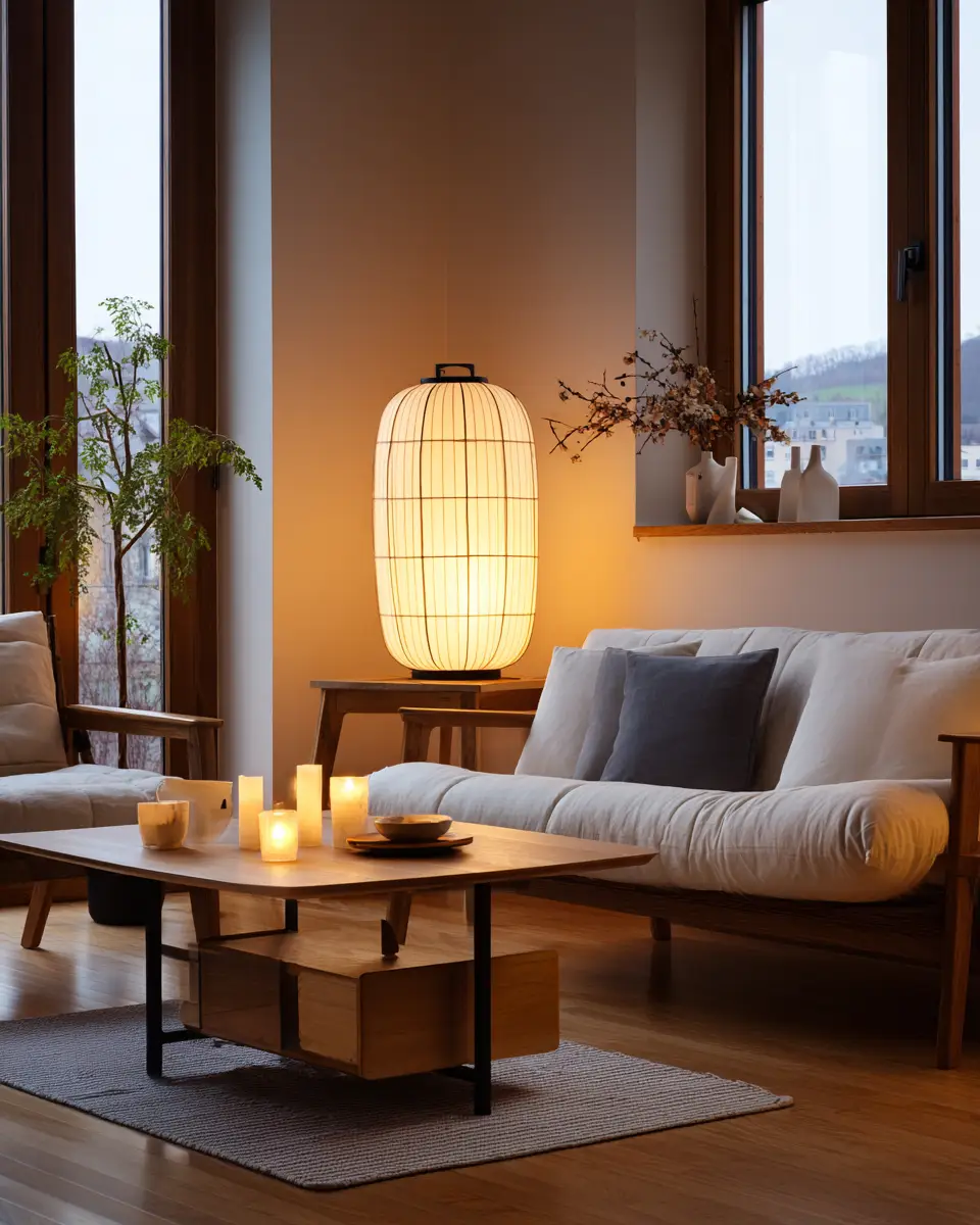 Long Japandi Living Room Decor Ideas