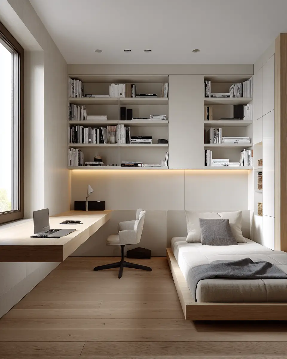 Long Minimalist Bedroom Decor Ideas